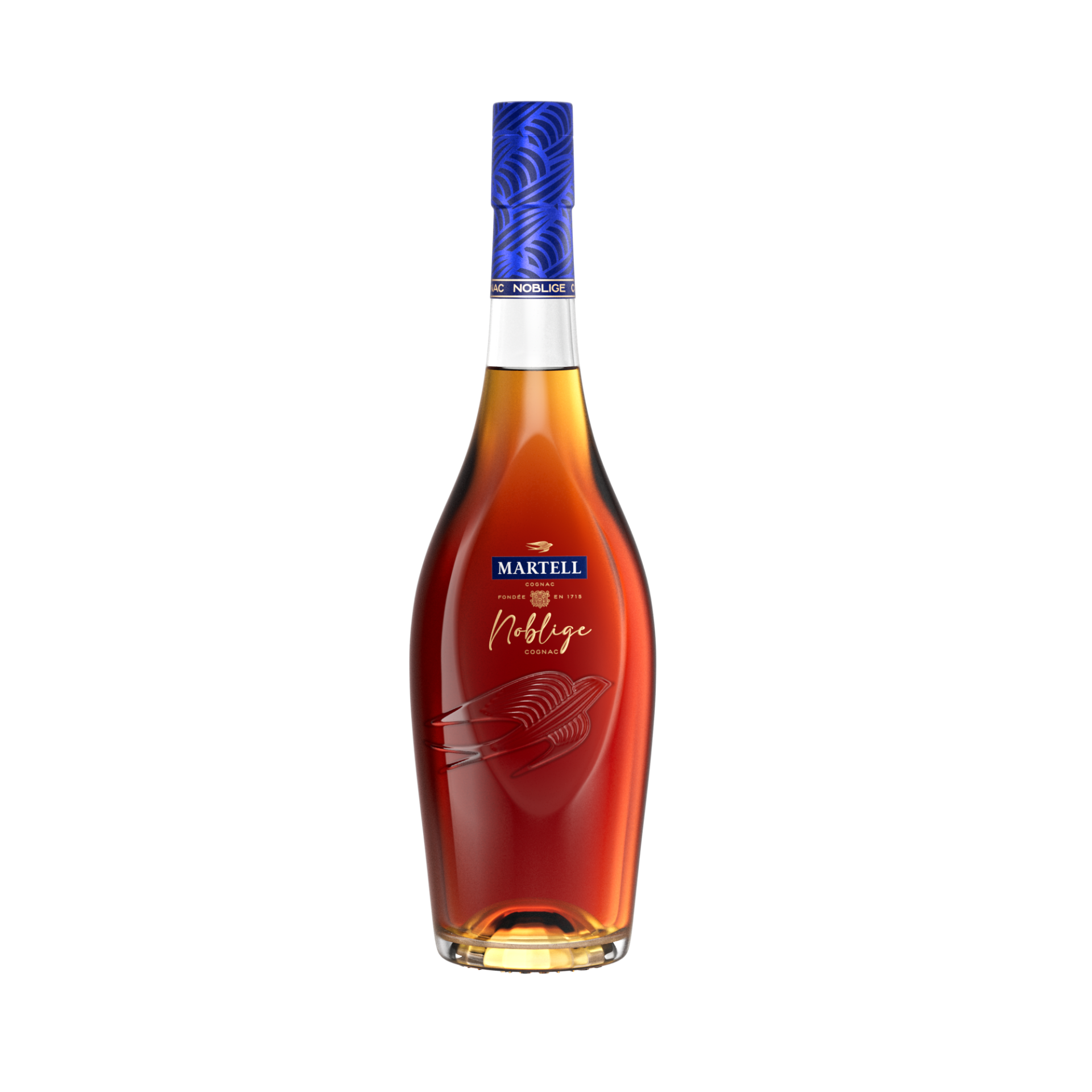 Packshot of bottle of Martell Noblige