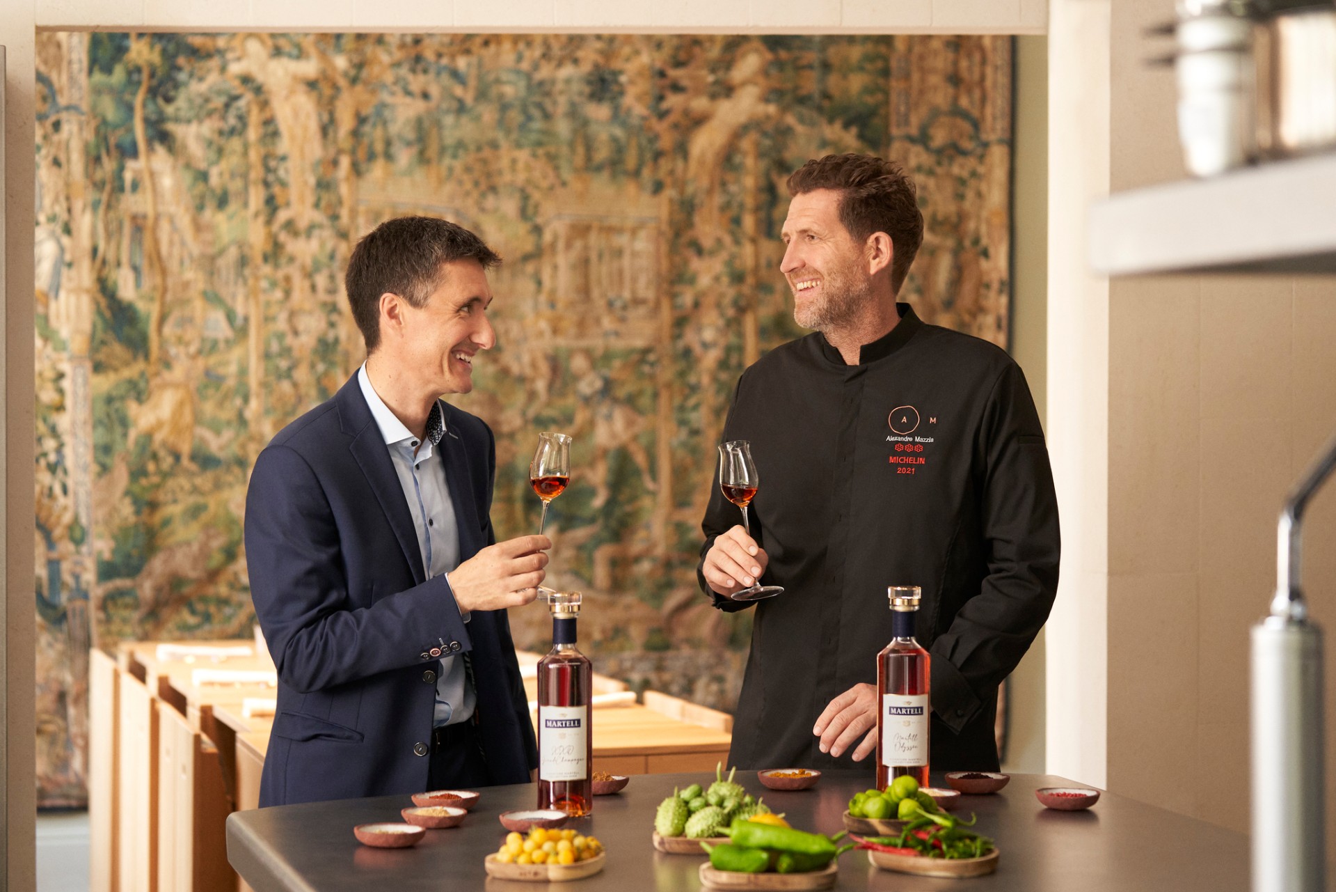 Alexandre Mazzia and Christophe Valtaud